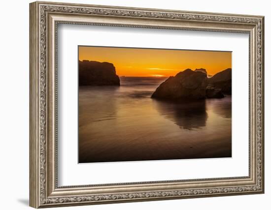 Bandon Beach, Oregon-John Ford-Framed Photographic Print