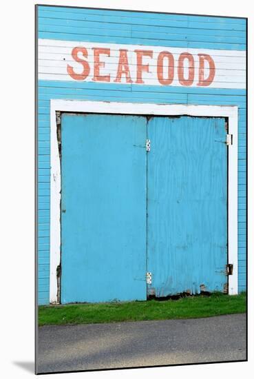 Bandon Oregon Fish Market near Old Town on the Coquille River-TFoxFoto-Mounted Photographic Print