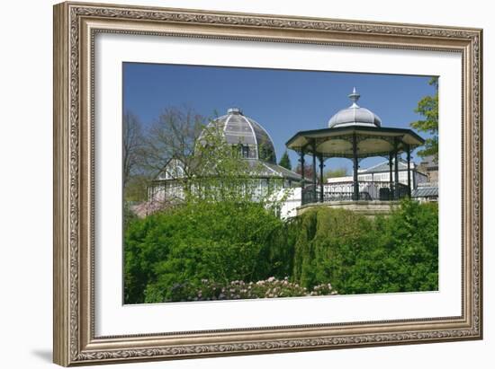Bandstand, Buxton, Derbyshire-Peter Thompson-Framed Photographic Print