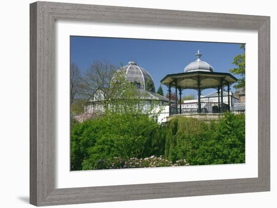 Bandstand, Buxton, Derbyshire-Peter Thompson-Framed Photographic Print