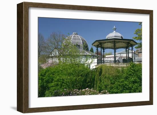 Bandstand, Buxton, Derbyshire-Peter Thompson-Framed Photographic Print