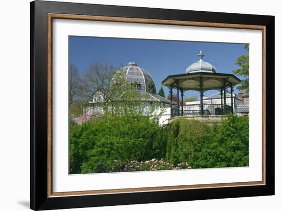 Bandstand, Buxton, Derbyshire-Peter Thompson-Framed Photographic Print