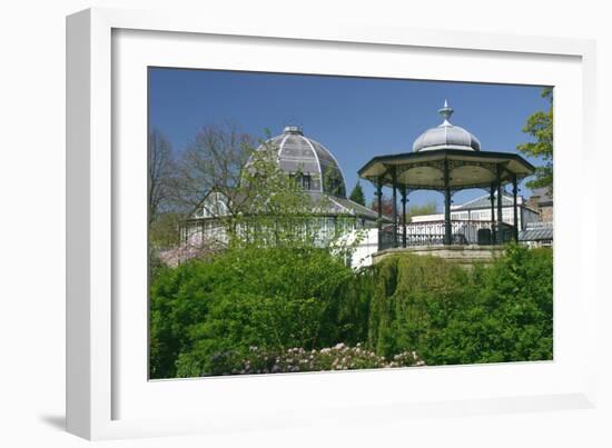 Bandstand, Buxton, Derbyshire-Peter Thompson-Framed Photographic Print