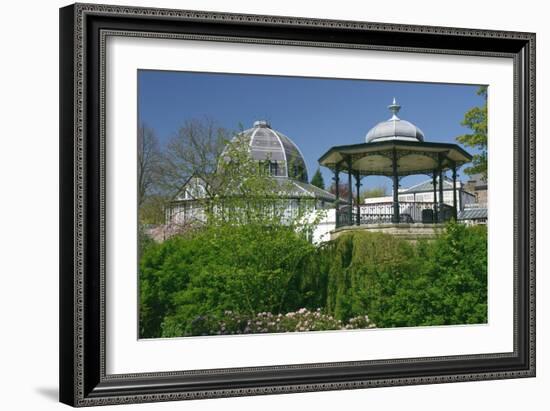 Bandstand, Buxton, Derbyshire-Peter Thompson-Framed Photographic Print