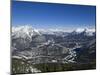 Banff and the Bow Valley Surrounded by the Rocky Mountains, Banff National Park, Alberta, Canada-DeFreitas Michael-Mounted Photographic Print