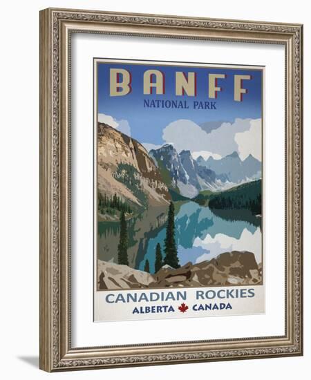 Banff, Canada-Mark Chandon-Framed Giclee Print