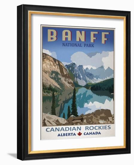 Banff, Canada-Mark Chandon-Framed Giclee Print