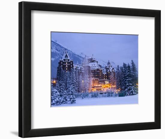 Banff Springs Hotel, Banff, Alberta-Michele Westmorland-Framed Photographic Print