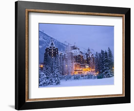 Banff Springs Hotel, Banff, Alberta-Michele Westmorland-Framed Photographic Print