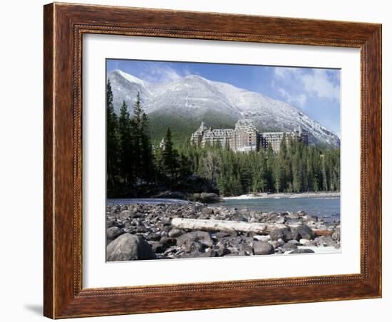 Banff Springs Hotel Banff National Park, Alberta, Canada-null-Framed Photographic Print