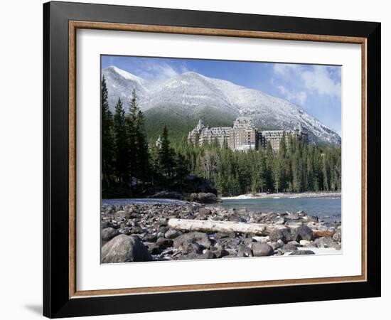 Banff Springs Hotel Banff National Park, Alberta, Canada-null-Framed Photographic Print