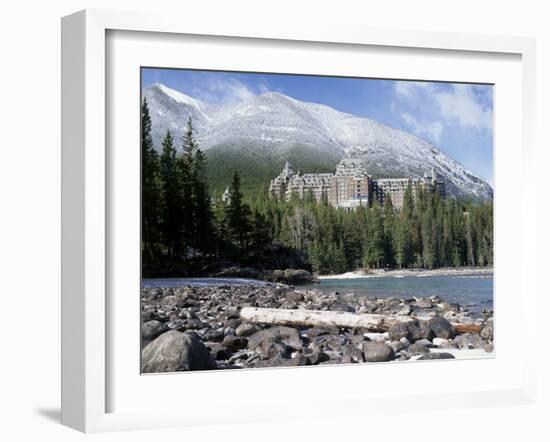 Banff Springs Hotel Banff National Park, Alberta, Canada-null-Framed Photographic Print