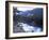 Banff, the Bow Falls and Prestigious Banff Springs Hotel, at Dusk, Alberta, Canada-Ruth Tomlinson-Framed Photographic Print