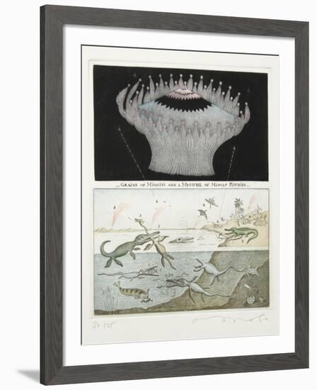 Bang - Apocotestatis Suite-Tighe O'Donoghue-Framed Limited Edition