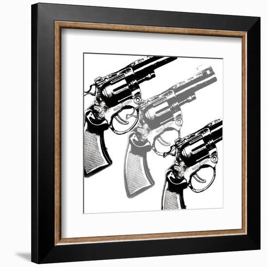 Bang, bang-Erin Clark-Framed Art Print