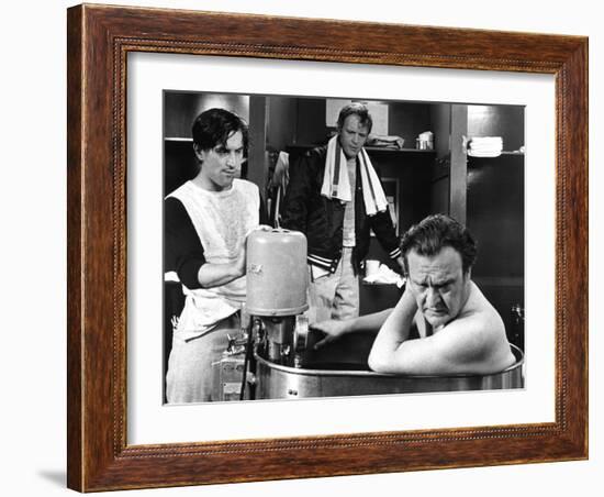 Bang The Drum Slowly, Robert De Niro, Michael Moriarty, Vincent Gardenia, 1973-null-Framed Photo