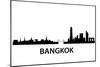 Bangkok Skyline-unkreatives-Mounted Art Print