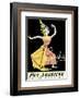 Bangkok, Thailand - Pan American Airlines (PAA) - Thai Woman Classical Dancer-A^ Amspoker-Framed Art Print