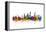 Bangkok Thailand Skyline-Michael Tompsett-Framed Stretched Canvas