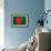 Bangladesh Flag Design with Wood Patterning - Flags of the World Series-Philippe Hugonnard-Framed Art Print displayed on a wall