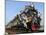 Bangladeshi Muslim Pilgrims Crowd a Train as They Return Home after Three-Day Islamic Congregation-null-Mounted Photographic Print