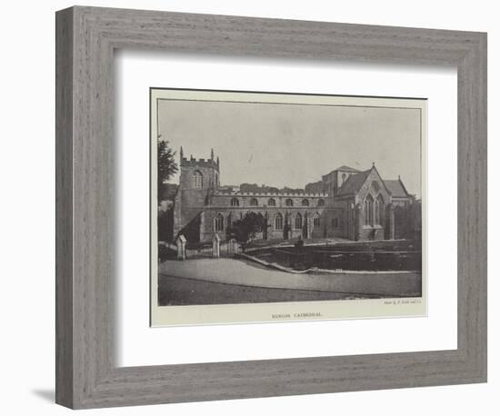 Bangor Cathedral-null-Framed Giclee Print