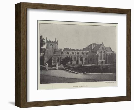 Bangor Cathedral-null-Framed Giclee Print