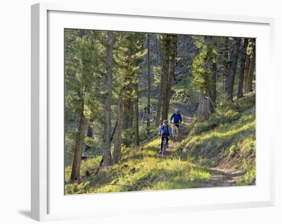 Bangtail Ridge Trail near Bozeman, Montana, USA-Chuck Haney-Framed Photographic Print