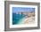 Banje beach, Old Port and Dubrovnik Old Town, Dubrovnik, Dalmatian Coast, Croatia, Europe-Neale Clark-Framed Photographic Print