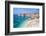 Banje beach, Old Port and Dubrovnik Old Town, Dubrovnik, Dalmatian Coast, Croatia, Europe-Neale Clark-Framed Photographic Print