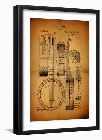 Banjo 1882-Dan Sproul-Framed Art Print