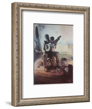 Banjo Lesson-Henry Ossawa Tanner-Framed Art Print