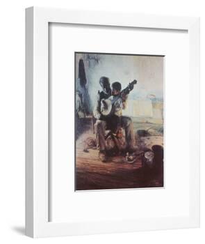 Banjo Lesson-Henry Ossawa Tanner-Framed Art Print