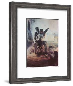 Banjo Lesson-Henry Ossawa Tanner-Framed Art Print
