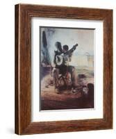 Banjo Lesson-Henry Ossawa Tanner-Framed Art Print