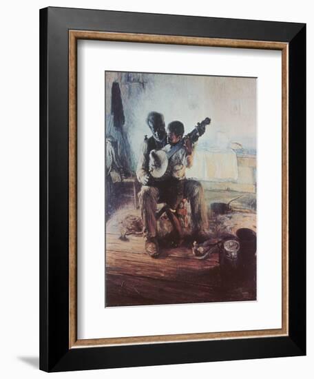 Banjo Lesson-Henry Ossawa Tanner-Framed Art Print