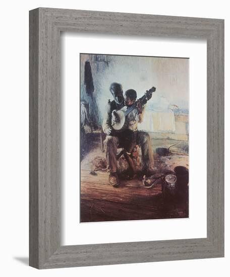 Banjo Lesson-Henry Ossawa Tanner-Framed Art Print