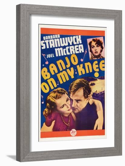 Banjo on My Knee, Katherine Demille, Barbara Stanwyck, Joel Mccrea, 1936-null-Framed Premium Giclee Print