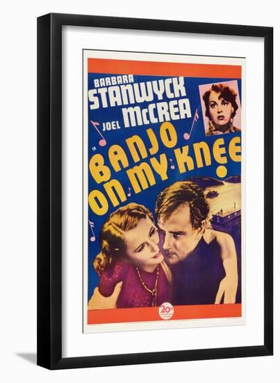 Banjo on My Knee, Katherine Demille, Barbara Stanwyck, Joel Mccrea, 1936-null-Framed Premium Giclee Print