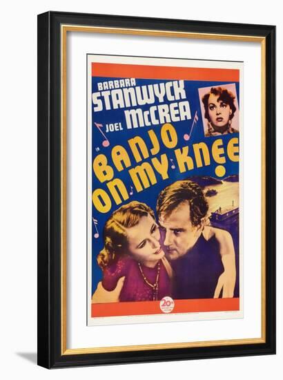 Banjo on My Knee, Katherine Demille, Barbara Stanwyck, Joel Mccrea, 1936-null-Framed Premium Giclee Print