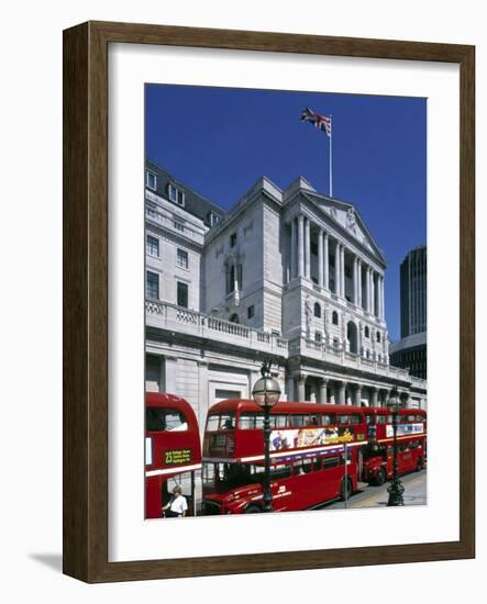 Bank of England, London, England-Rex Butcher-Framed Photographic Print