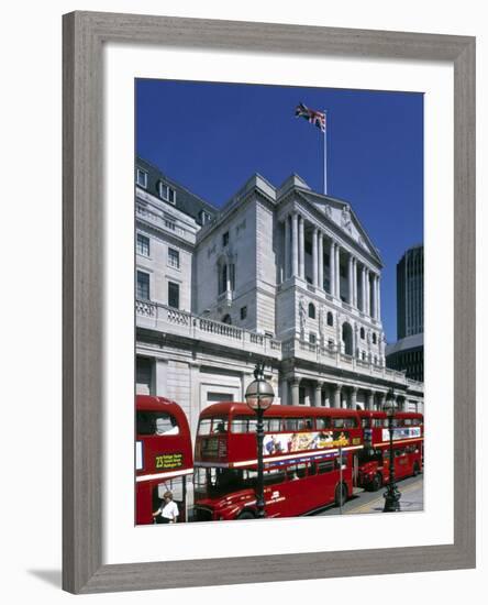 Bank of England, London, England-Rex Butcher-Framed Photographic Print