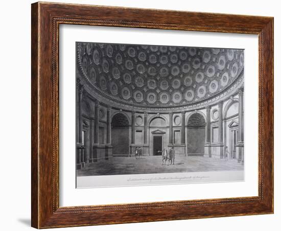 Bank of England, Threadneedle Street, London, C1790-Thomas Malton II-Framed Giclee Print