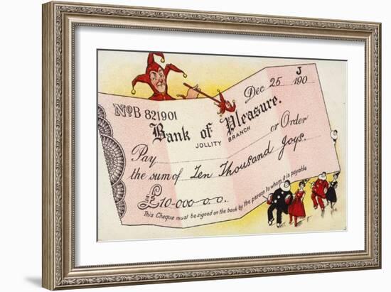 Bank of Pleasure-null-Framed Giclee Print