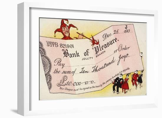 Bank of Pleasure-null-Framed Giclee Print