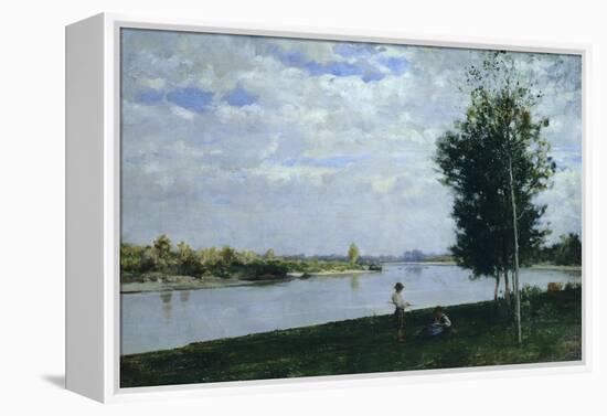 Bank of the Po, 1881-Demetrio Cosola-Framed Premier Image Canvas