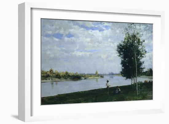 Bank of the Po, 1881-Demetrio Cosola-Framed Giclee Print