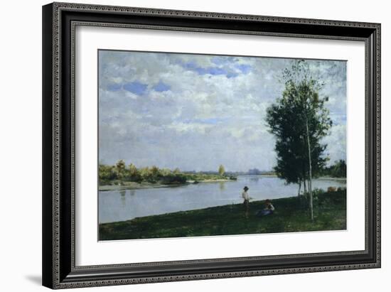 Bank of the Po, 1881-Demetrio Cosola-Framed Giclee Print