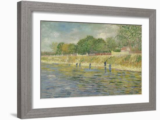 Bank of the Seine, 1887-Vincent van Gogh-Framed Giclee Print