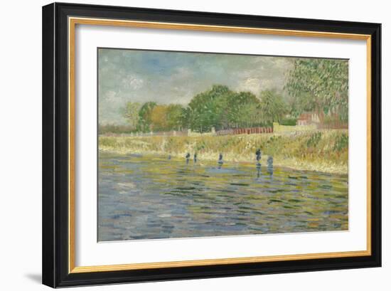 Bank of the Seine, 1887-Vincent van Gogh-Framed Giclee Print